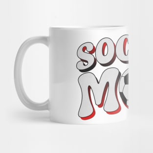 Soccer Mom Halftone Retro Mug